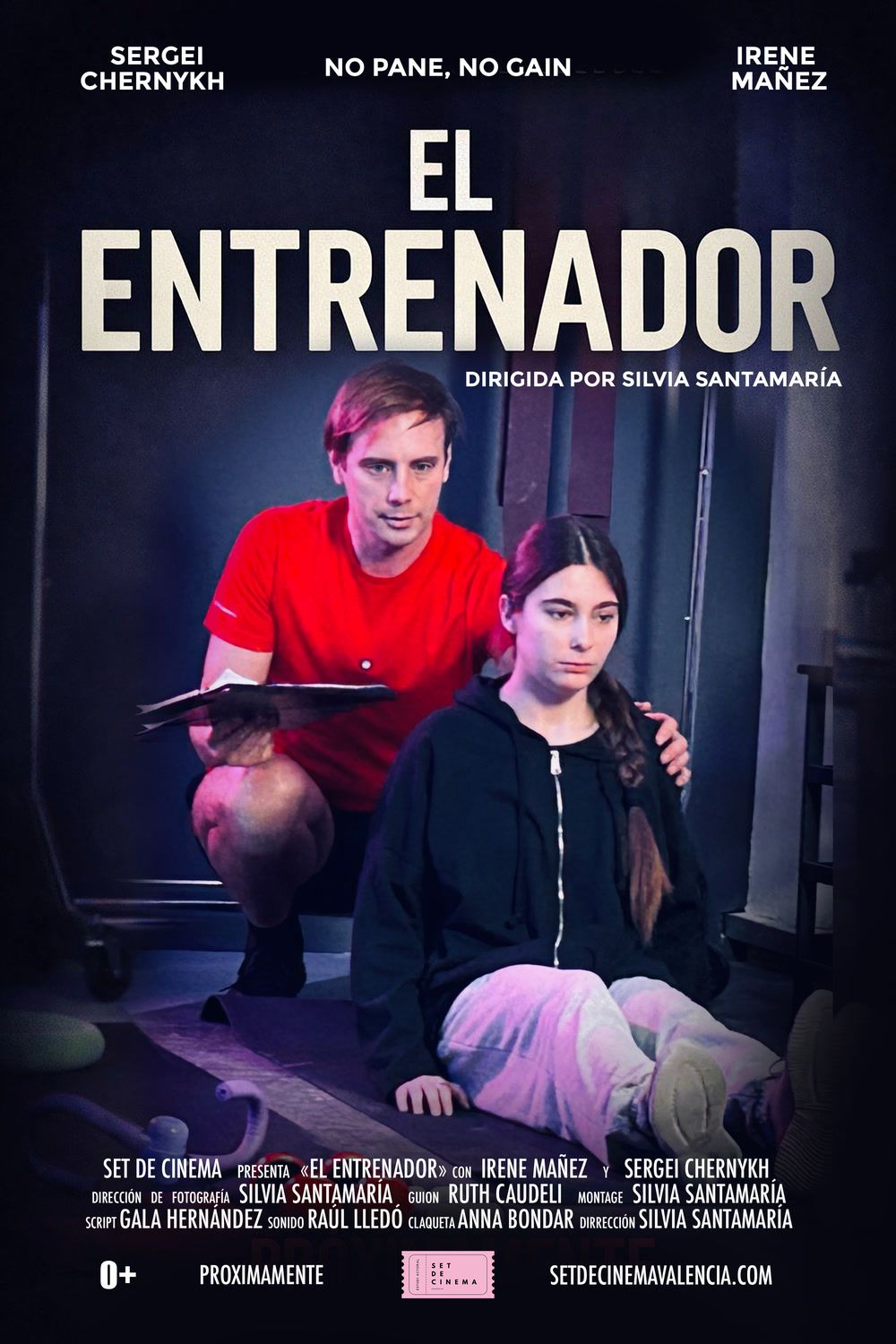 Cartel de «El entrenador»